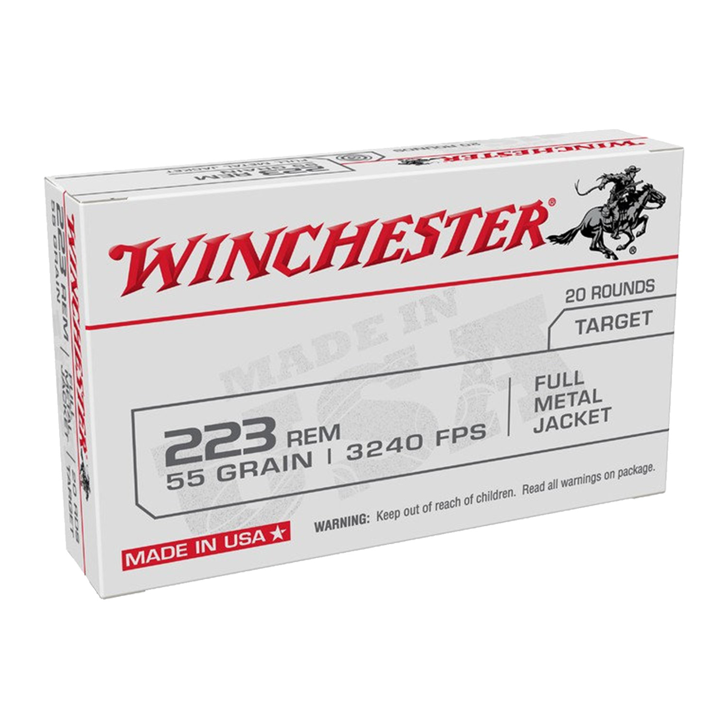 Winchester Vollmantelgeschoss.223 Rem - Arsenal 15
